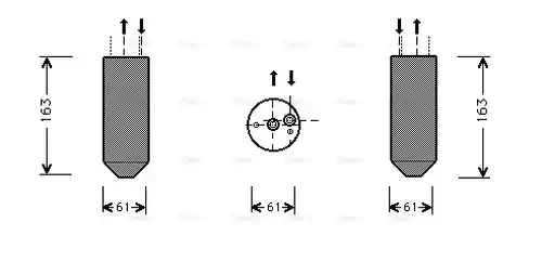 изсушител, климатизация AVA QUALITY COOLING MSD362