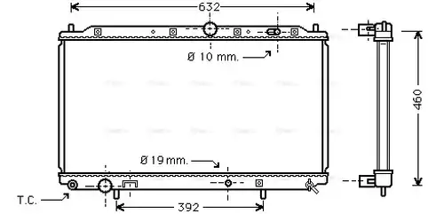 воден радиатор AVA QUALITY COOLING MT2116