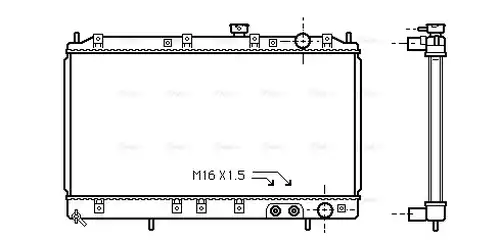 воден радиатор AVA QUALITY COOLING MT2117