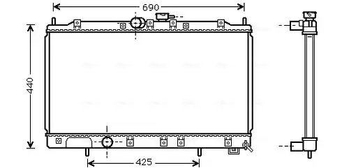 воден радиатор AVA QUALITY COOLING MT2122