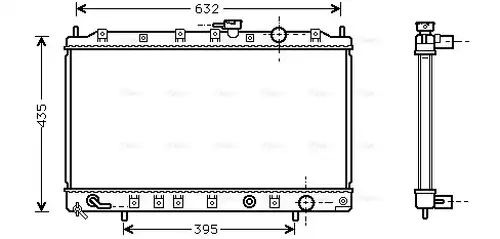 воден радиатор AVA QUALITY COOLING MT2129