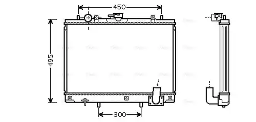 воден радиатор AVA QUALITY COOLING MT2161