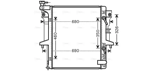 воден радиатор AVA QUALITY COOLING MT2204