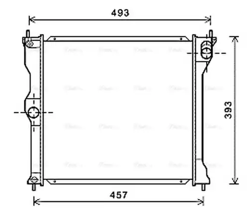 воден радиатор AVA QUALITY COOLING MT2243