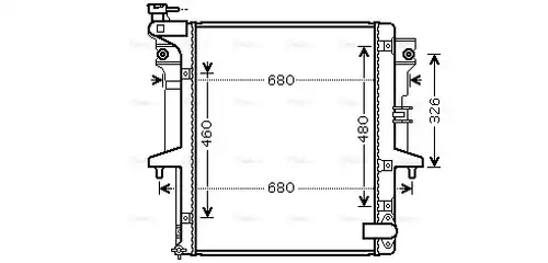 воден радиатор AVA QUALITY COOLING MTA2202