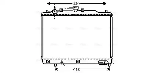 воден радиатор AVA QUALITY COOLING MZ2070
