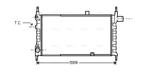 воден радиатор AVA QUALITY COOLING OL2063