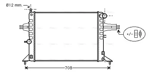 воден радиатор AVA QUALITY COOLING OL2272