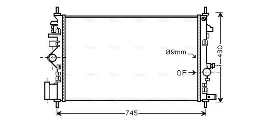 воден радиатор AVA QUALITY COOLING OL2468