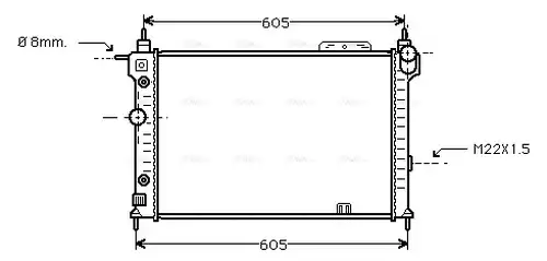 воден радиатор AVA QUALITY COOLING OLA2029