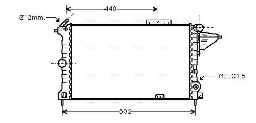 воден радиатор AVA QUALITY COOLING OLA2119