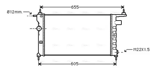 воден радиатор AVA QUALITY COOLING OLA2183