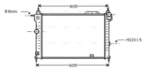 воден радиатор AVA QUALITY COOLING OLA2191