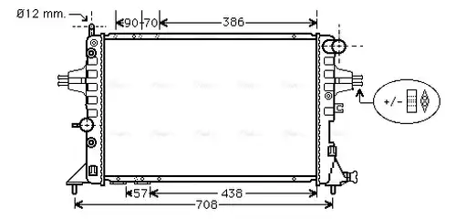 воден радиатор AVA QUALITY COOLING OLA2253