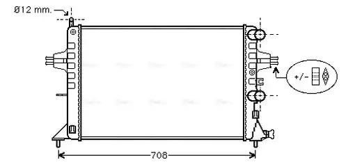 воден радиатор AVA QUALITY COOLING OLA2255