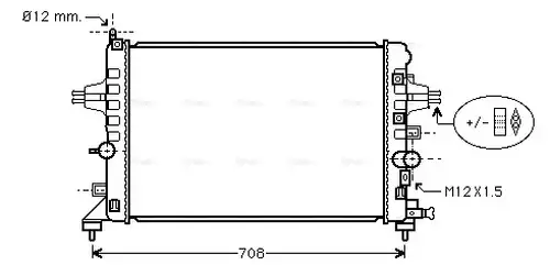 воден радиатор AVA QUALITY COOLING OLA2363