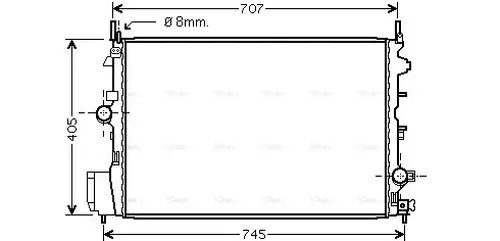 воден радиатор AVA QUALITY COOLING OLA2387