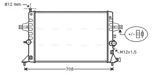 воден радиатор AVA QUALITY COOLING OLA2440