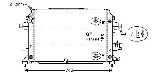 воден радиатор AVA QUALITY COOLING OLA2460