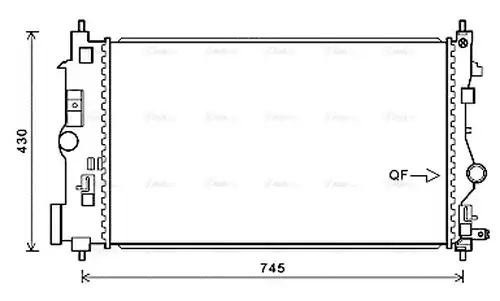 воден радиатор AVA QUALITY COOLING OLA2488