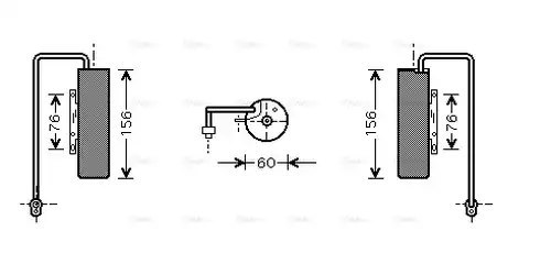 изсушител, климатизация AVA QUALITY COOLING OLD336