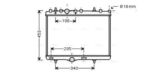 воден радиатор AVA QUALITY COOLING PE2255