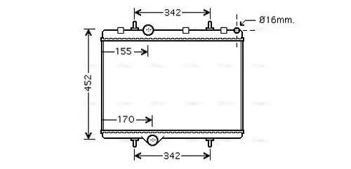 воден радиатор AVA QUALITY COOLING PE2281