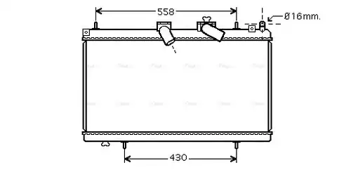 воден радиатор AVA QUALITY COOLING PE2296