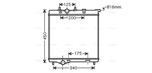 воден радиатор AVA QUALITY COOLING PEA2298