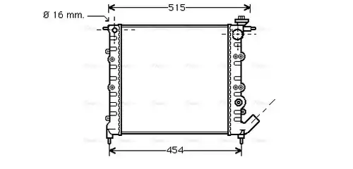 воден радиатор AVA QUALITY COOLING RT2041