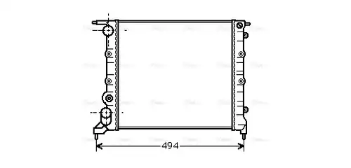 воден радиатор AVA QUALITY COOLING RT2042