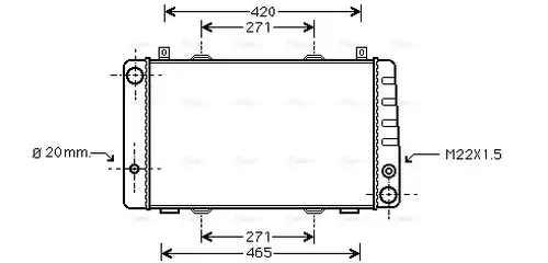 воден радиатор AVA QUALITY COOLING SA2009