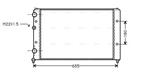 воден радиатор AVA QUALITY COOLING STA2031