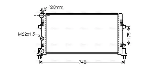 воден радиатор AVA QUALITY COOLING STA2037