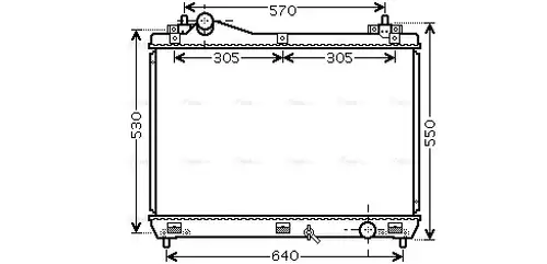 воден радиатор AVA QUALITY COOLING SZ2103