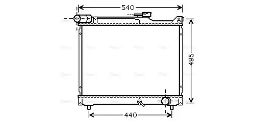 воден радиатор AVA QUALITY COOLING SZ2106