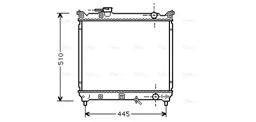 воден радиатор AVA QUALITY COOLING SZA2033