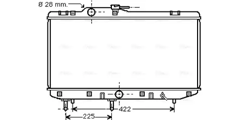 воден радиатор AVA QUALITY COOLING TO2151