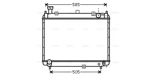 воден радиатор AVA QUALITY COOLING TO2233