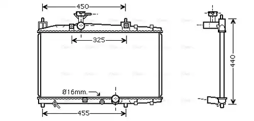 воден радиатор AVA QUALITY COOLING TO2317