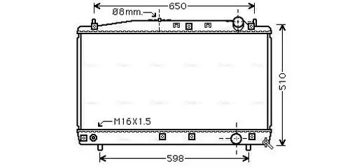 воден радиатор AVA QUALITY COOLING TO2366