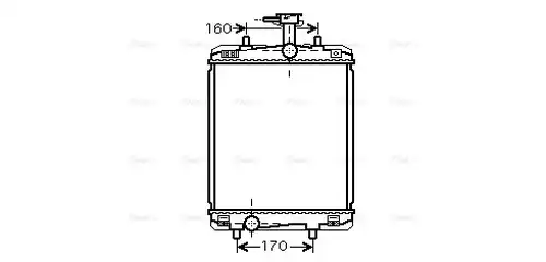 воден радиатор AVA QUALITY COOLING TOA2363