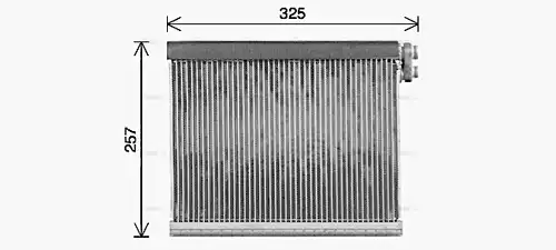 изпарител, климатична система AVA QUALITY COOLING TOV778