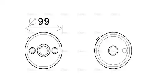 маслен радиатор, автоматична трансмисия AVA QUALITY COOLING VN3358