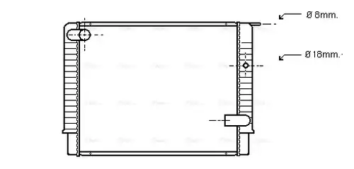 воден радиатор AVA QUALITY COOLING VO2033