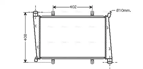 воден радиатор AVA QUALITY COOLING VO2130