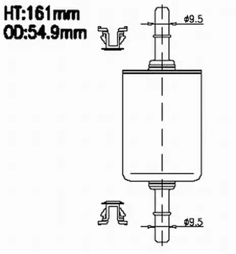 горивен филтър Azumi FSP50580