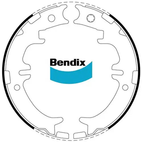 комплект спирачна челюст, ръчна спирачка Bendix BS1794