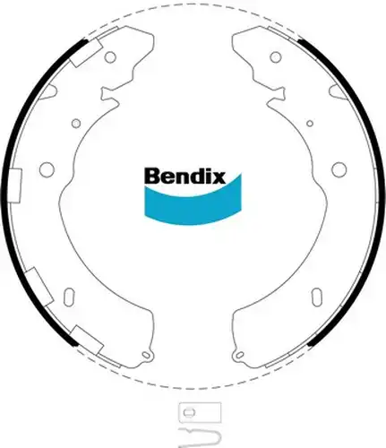 комплект спирачна челюст Bendix BS5018