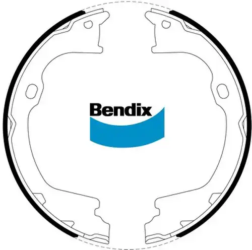 комплект спирачна челюст, ръчна спирачка Bendix BS5263